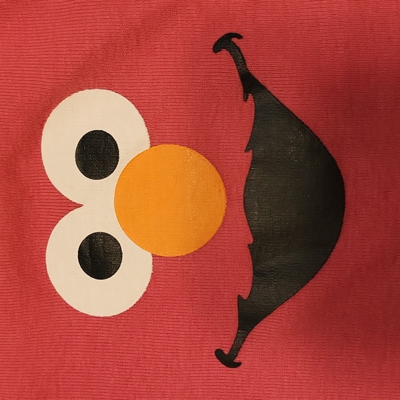 Two Sesame Street Elmo short sleeved onesies/bodysuits - Picture 3 of 4